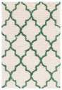Safavieh Venus Shag 500 4'-0" x 6'-0" Rug in Ivory / Green