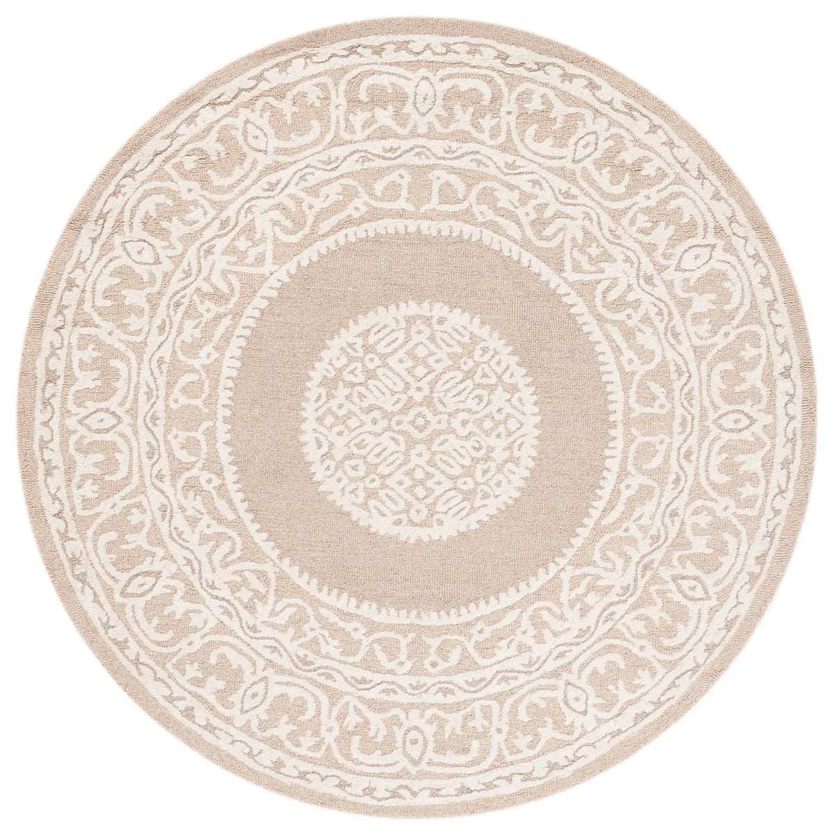 Safavieh Metro 6'-0" x 6'-0" Rug in Ivory / Brown