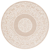 Safavieh Metro 6'-0" x 6'-0" Rug in Ivory / Brown