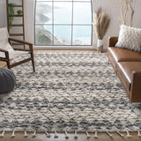 Safavieh Casablanca 8'-0" x 10'-0" Rug in Ivory / Grey
