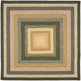 Safavieh Braided 5'-0" x 5'-0" Rug in Multi