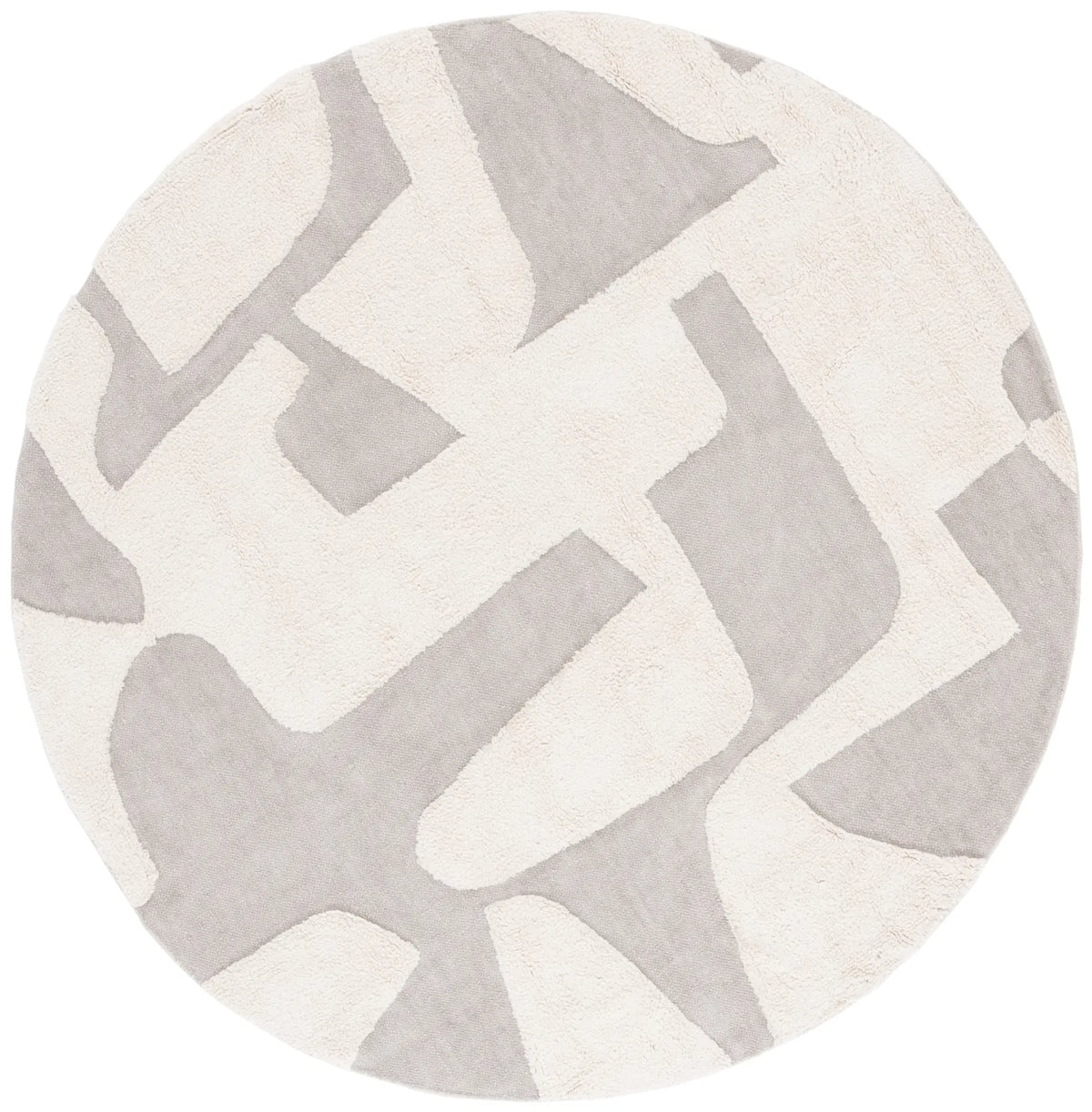 Safavieh Casablanca 6'-0" x 6'-0" Rug in Grey / Ivory