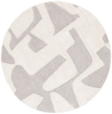 Safavieh Casablanca 6'-0" x 6'-0" Rug in Grey / Ivory