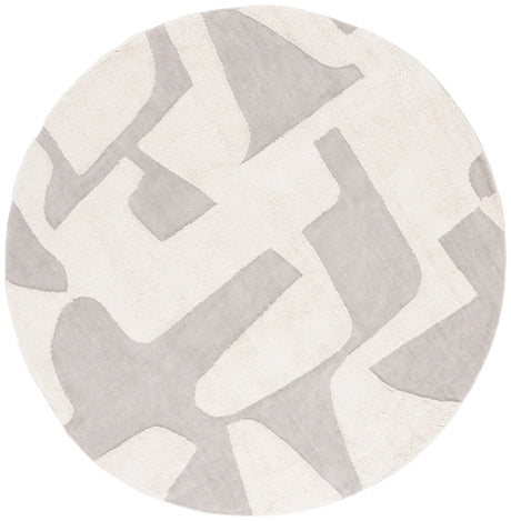 Safavieh Casablanca 6'-0" x 6'-0" Rug in Grey / Ivory