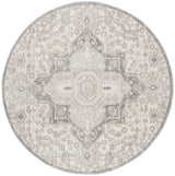Safavieh Brentwood 5'-0" x 5'-0" Rug in Grey / Cream