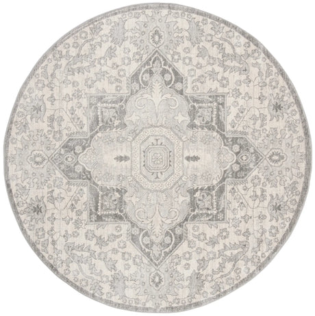 Safavieh Brentwood 5'-0" x 5'-0" Rug in Grey / Cream