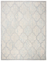 Safavieh Abstract 10'-0" x 14'-0" Rug in Ivory / Light Blue