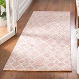 Safavieh Metro 2'-3" x 8'-0" Rug in Pink / Ivory