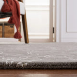 Safavieh Fifth Avenue 4'-0" x 6'-0" Rug in Dark Grey / Ivory