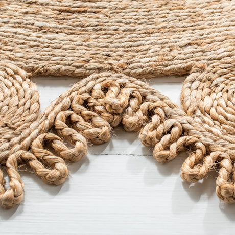 Safavieh Natural Fiber 3'-0" x 3'-0" Rug in Natural