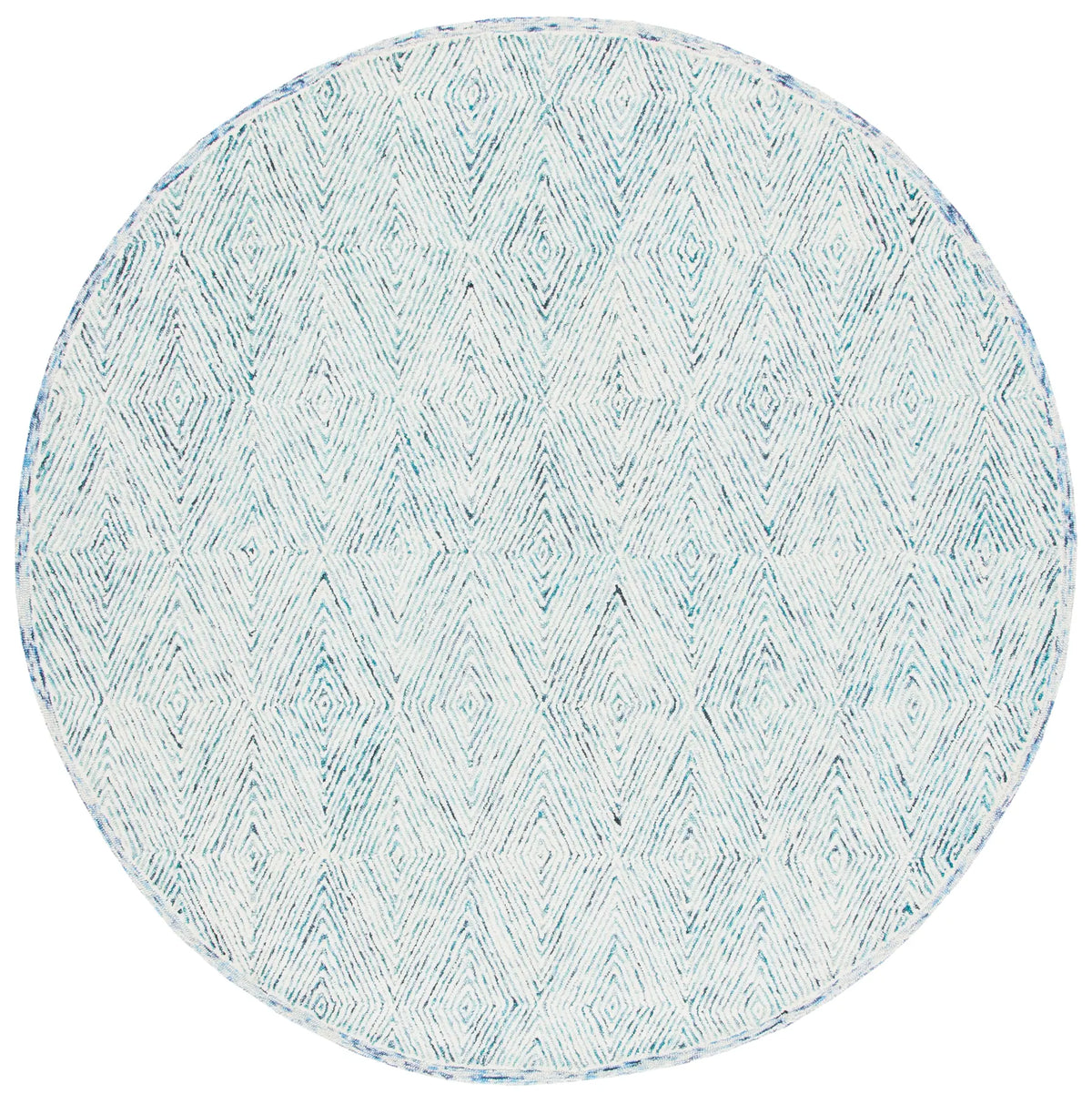 Safavieh Capri 7'-0" x 7'-0" Rug in Blue / Ivory