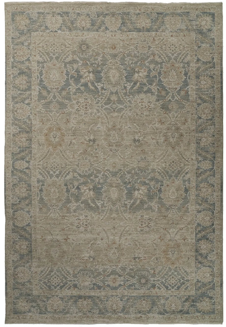 Dynamic Rugs Solace 17922 Power Loomed Traditional Cream/Beige/Navy Rug - Rectangular