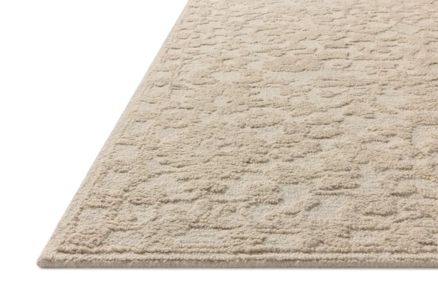 Loloi Prudence PRU-01 Cream / Ivory Hand Tufted Rug - rug corner