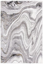 Safavieh Amelia 4'-5" x 6'-5" Rug in Grey / Gold