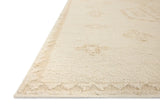 Loloi Alara ALR-02 Traditional Hand Woven Ivory, Natural Rug - rug corner