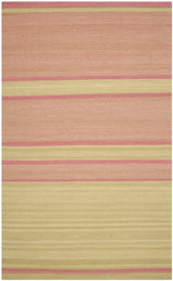 Safavieh Kilim 5'-0" x 8'-0" Rug in Lime / Pink