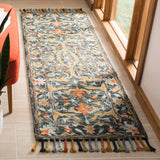 Safavieh Aspen 2'-3" x 11'-0" Rug in Olive / Rust