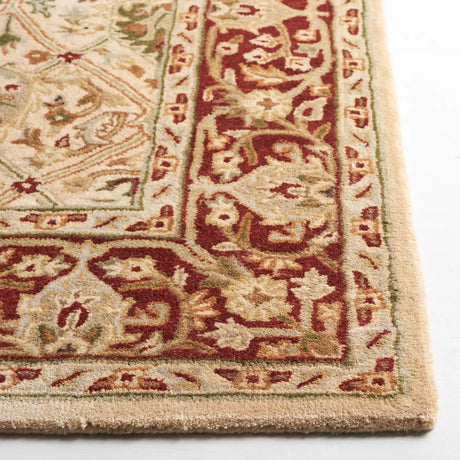 Safavieh Persian Legend 4'-0" x 6'-0" Rug in Ivory / Rust