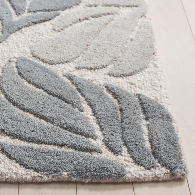 Safavieh Jardin 2'-3" x 9'-0" Rug in Grey / Ivory