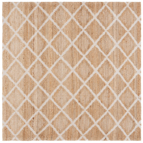 Safavieh Natural Fiber 6'-6" x 6'-6" Rug in Natural / Ivory