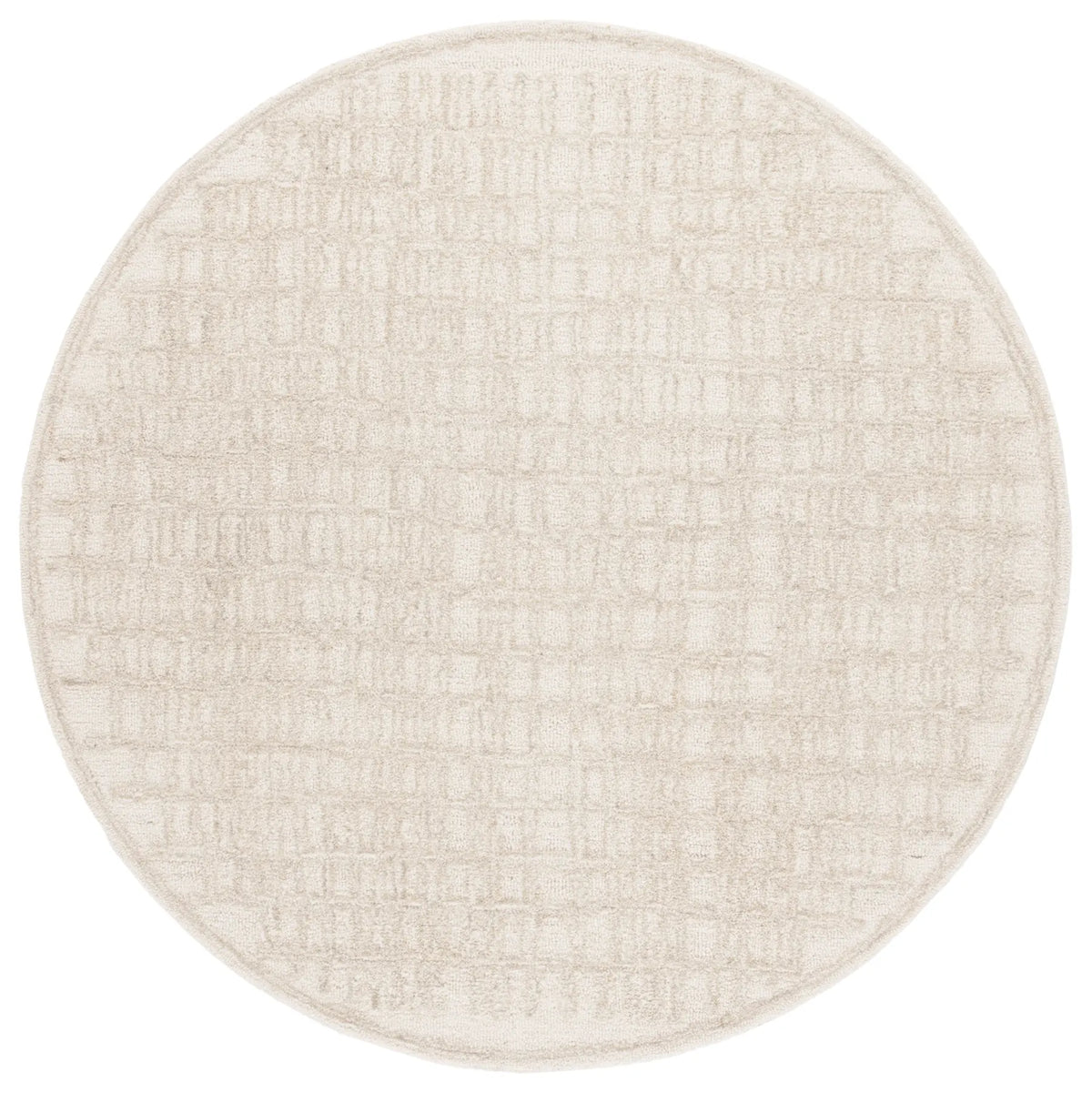 Safavieh Ebony 6'-0" x 6'-0" Rug in Ivory / Beige