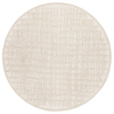 Safavieh Ebony 6'-0" x 6'-0" Rug in Ivory / Beige