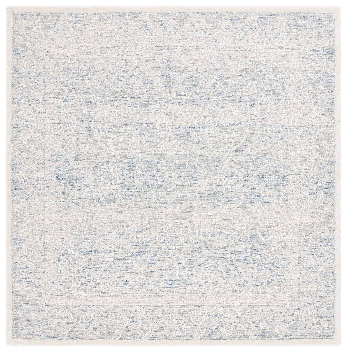 Safavieh Ebony 6'-0" x 6'-0" Rug in Blue / Ivory