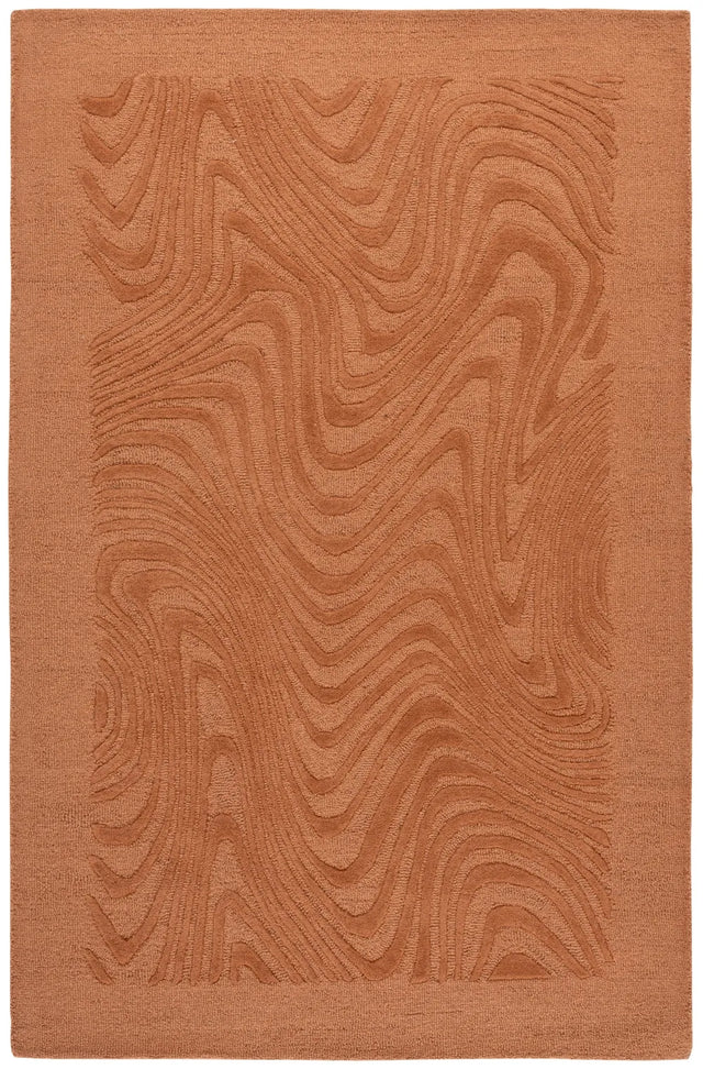 Safavieh Ebony 5'-0" x 8'-0" Rug in Rust