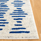 Safavieh Tulum 4'-5" x 6'-5" Rug in Ivory / Navy