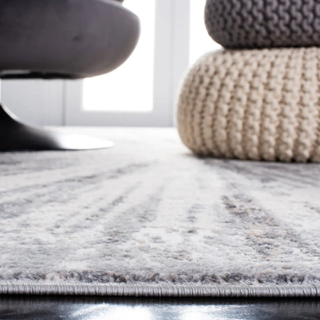 Safavieh Amelia 4'-5" x 6'-5" Rug in Grey / Gold