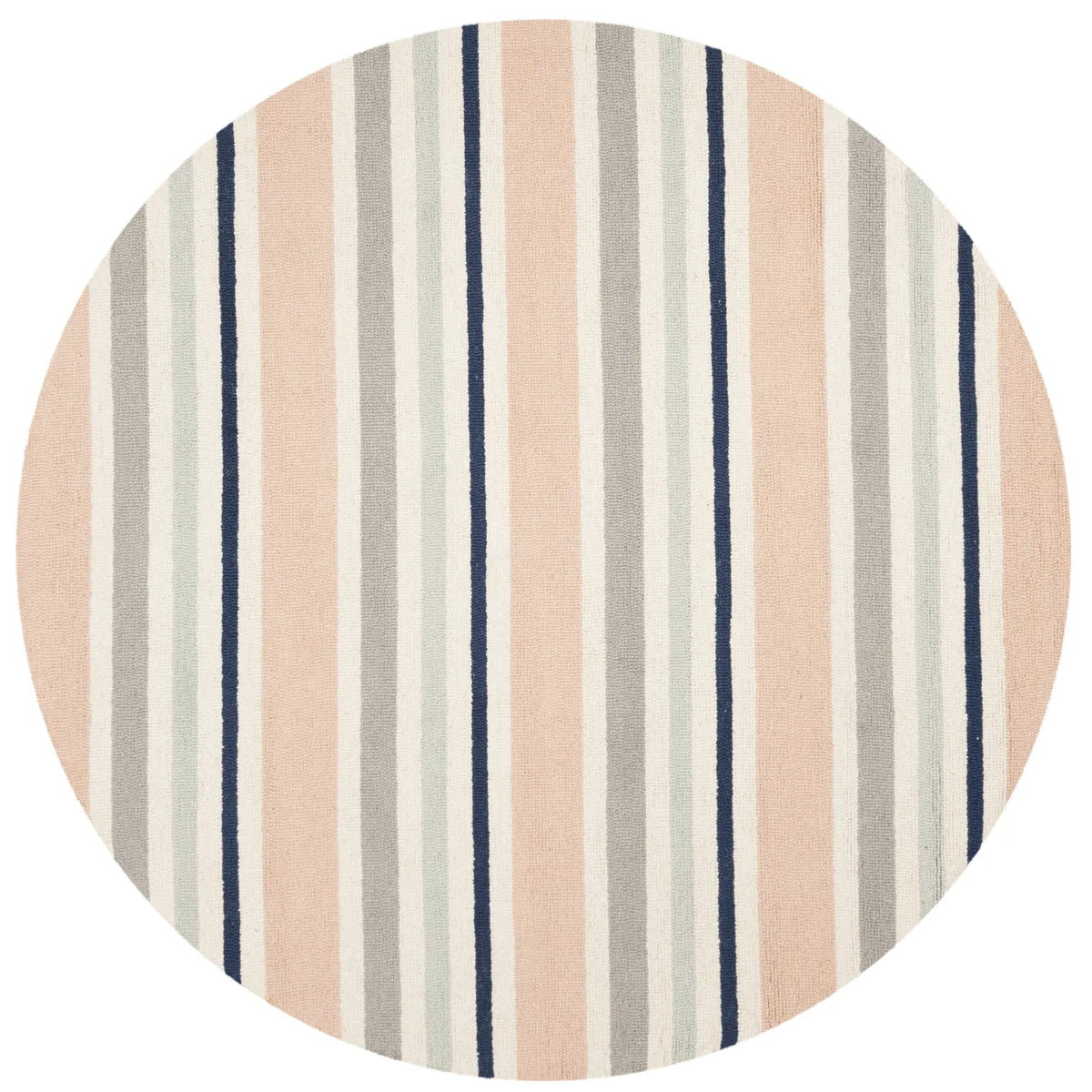 Safavieh Safavieh Kids 5'-0" x 5'-0" Rug in Ivory / Multi