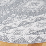 Safavieh Prairie 300 6'-7" x 6'-7" Rug in Blue / Grey