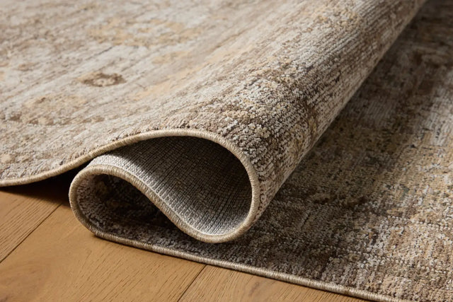 Loloi Priscilla PRL-05 Sand / Earth Rug - pile height
