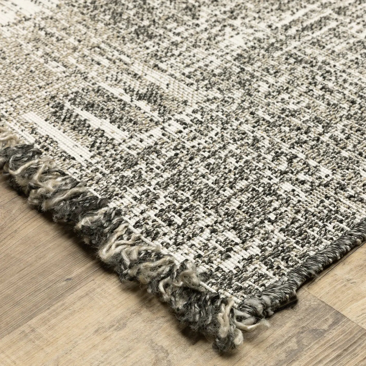 Oriental Weavers Sphinx Gillian 081V4 Beige/ Black Rug - corner detail
