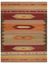 Safavieh Kilim 10'-0" x 14'-0" Rug in Brown / Multi