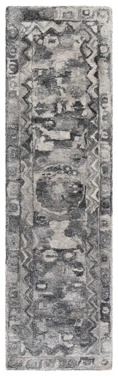 Safavieh Anatolia 2'-3" x 8'-0" Rug in Dark Grey