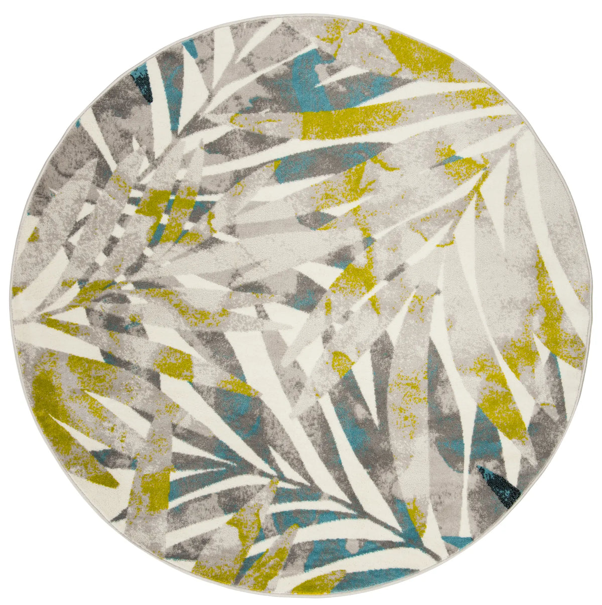 Safavieh Skyler 6'-7" x 6'-7" Rug in Grey / Green