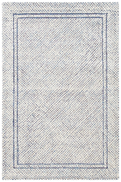 Safavieh Abstract 3'-0" x 5'-0" Rug in Ivory / Navy