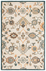 Safavieh Heritage 4'-0" x 6'-0" Rug in Beige / Ivory