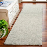 Safavieh Abstract 2'-3" x 8'-0" Rug in Light Sage / Ivory