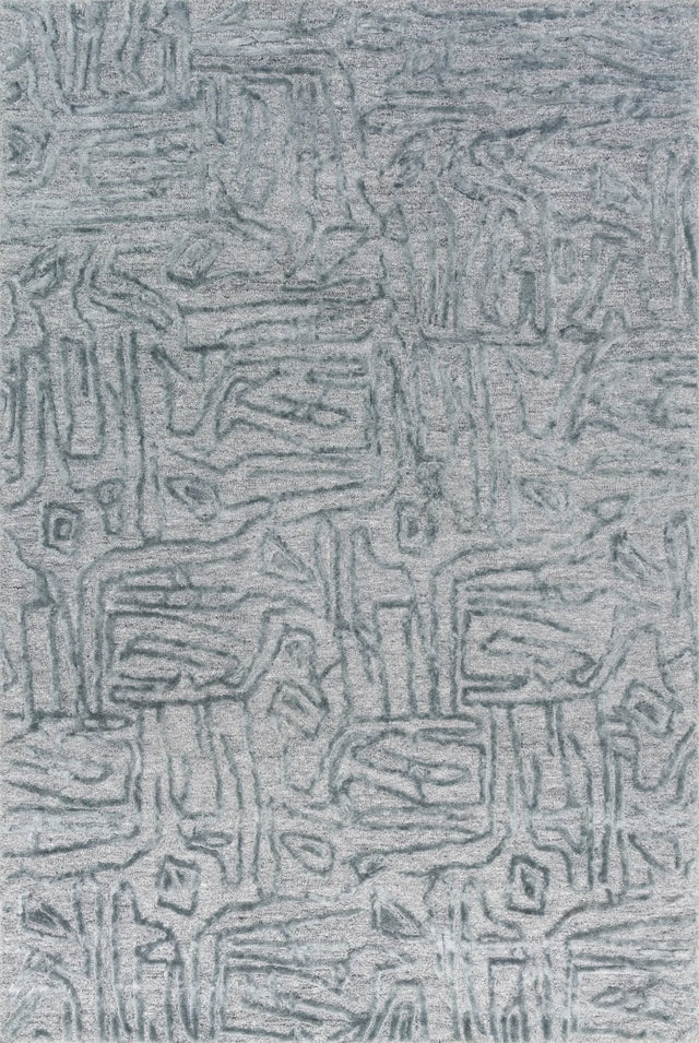 Loloi Juneau Jy-06 Lt. Blue / Lt. Blue Rugs - main flat