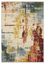 Oriental Weavers Sphinx SOLERI SOL01 Beige Abstract Rugs - main flat