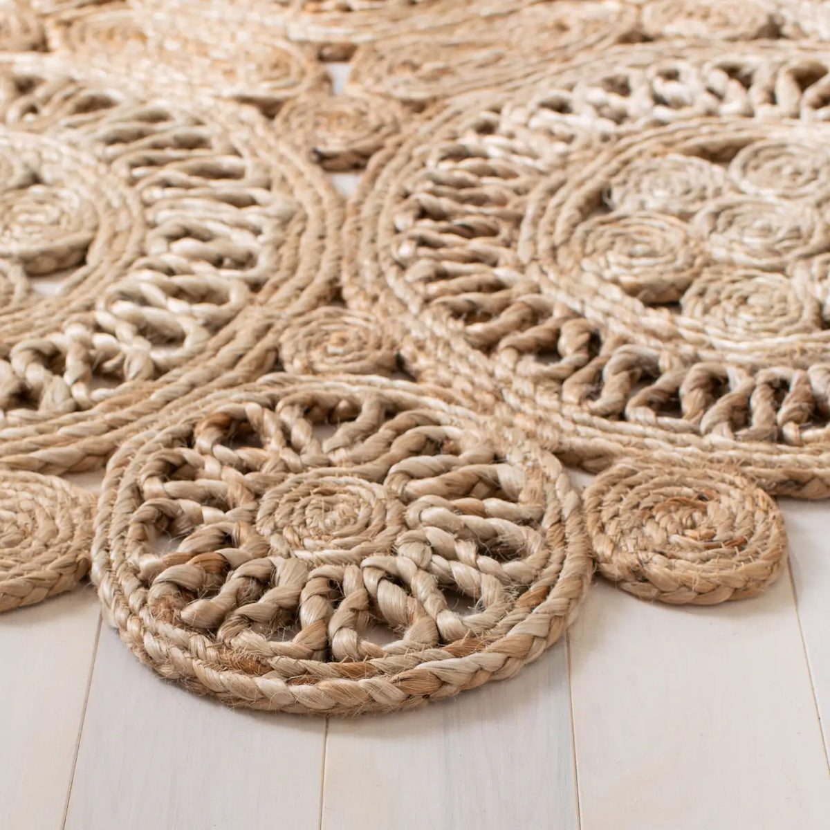 Safavieh Natural Fiber 3'-0" x 3'-0" Rug in Natural