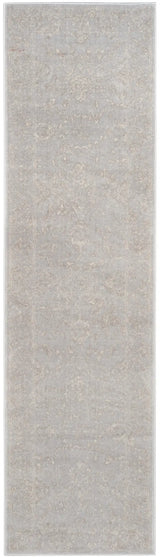 Safavieh Carnegie 2'-3" x 12'-0" Rug in Light Grey / Cream