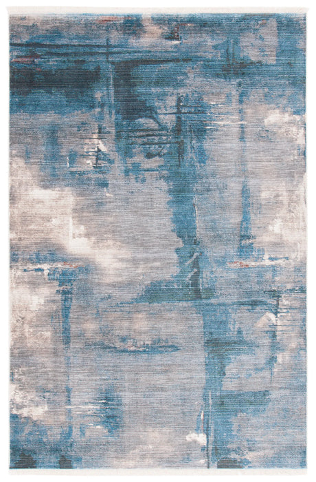 Safavieh Vintage Persian 4'-0" x 6'-0" Rug in Blue / Grey