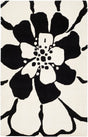 Safavieh Soho 3'-6" x 5'-6" Rug in Black / White