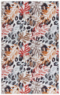 Safavieh Malibu 4'-0" x 6'-0" Rug in Ivory / Rust