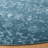 Safavieh Tulum 6'-7" x 6'-7" Rug in Turquoise / Blue