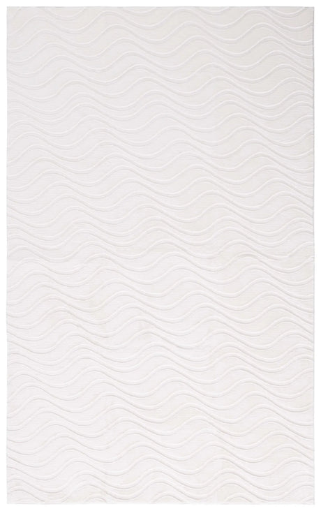 Safavieh Faux Rabbit Fur  800 4'-0" x 6'-0" Rug in Ivory