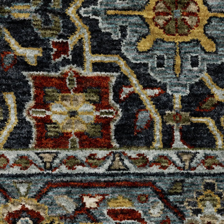 Oriental Weavers Sphinx Aberdeen 4922D Blue/ Multi Rugs - room scene 2